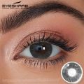 Eyeshare MELBOURNE-BLACK color contact lens with regular kit box. 
