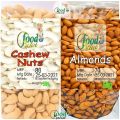 Nuts Combo Pack{Almonds-50g and Cashew Nuts-50g}-100g - Poly Pack. 