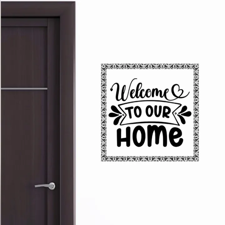 Welcome%20To%20Our%20Home%20Wall%20Sticker%20Welcome%20Door%20Sticker%2012x12%20Inches%20Transparent%20Sticker%20For%20Decoration%20-%20Image%204
