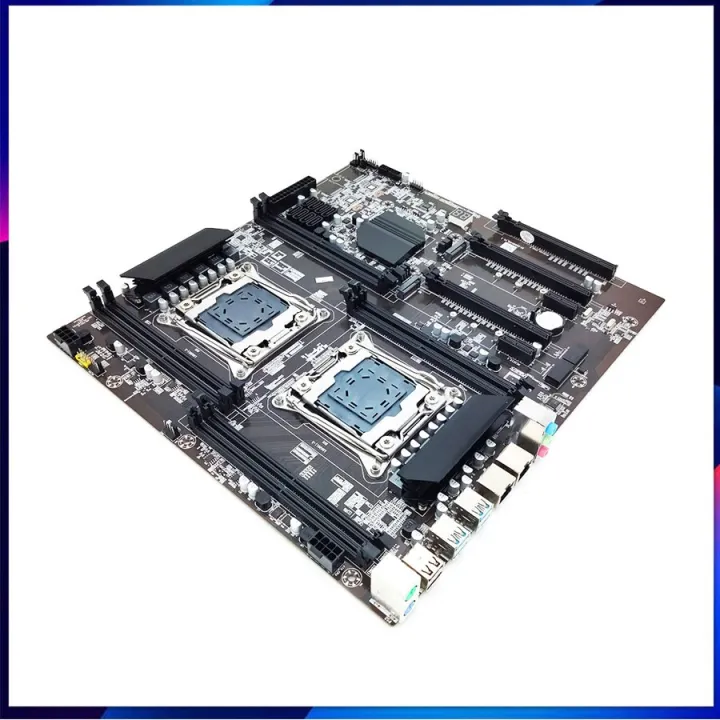 X99 Dual-Socket Motherboard Mining Motherboard 3 Dual CPU DDR4 Memory Support 256GB RAM
