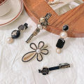Understated -1Set Pearls Hair Clips Women Hairpins Hair Accessorie Flower Barrettes Headwear Girls For Women- Progressively Better.