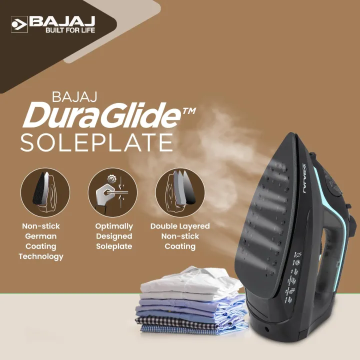 Bajaj%20MX%2045%20Steam%20Aluminium%20Soleplate%20Iron%20%7C%202000%20Watts%20Power%20For%20Faster%20Ironing%20%7C%20Non%20Stick%20German%20Coated%20Technology%20%7C%20220%20Ml%20Water%20Tank%20Capacity%20%7C%202-Yr%20Warranty%20%E3%80%90Black%20&%20Grey%E3%80%91%20-%20Image%203