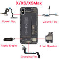 Power Volume Charging Flex Cable Replacement For iPhone X XS Max Taptic Engine Loud Speaker. 