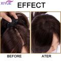 XIYUE Mid split bangs natural 3D French bangs wigs hair patches and women's flowing bangs.