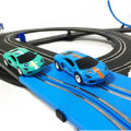 1:64 Railcar Toy Track Scalextric Slot Car Agm Sonic Storm Rc Double Race Car Diy Splicing Runway Boy's Gift. 