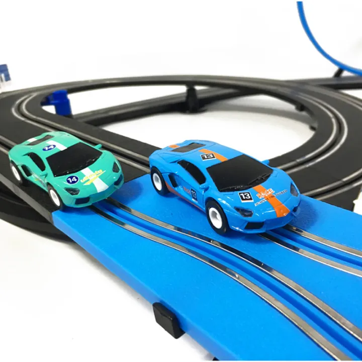 1:64%20Railcar%20Toy%20Track%20Scalextric%20Slot%20Car%20Agm%20Sonic%20Storm%20Rc%20Double%20Race%20Car%20Diy%20Splicing%20Runway%20Boy's%20Gift%20-%20Image%204