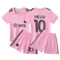 Football jersey set for children, babies, and children's ching, printed size, primary school football training class team form. 