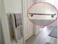 Premium - Stainless Steel 22 Inch Towel Rod/Towel Rods for Bathroom/Towel Bars/Hangers/Stands/Towel Holders/Bathroom Accessories (Chrome Finish).