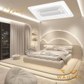 WAQIAH Cloud Bladeless Ceiling Fan With Light Rectangular.