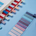 200 Sheet Morandi Transparent Fluorescent Index Tabs PET Sticky Note Podazz.