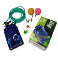 Dual Nozel Aquarium Oxygen Air Pump Set - Dual Nozel Air Pump With Air Stone and Air Line Pipe.