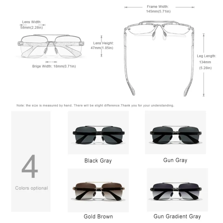 KINGSEVEN%20New%20Design%20Sunglasses%20For%20Men%20Polarized%20Gradient%20Women%20Sun%20glasses%20Semi-Rimless%20Square%20Half-Frame%20Retro%20Eyewear%202023%20-%20Image%206