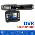 2 In 1 Car DVR Dash Camera 6 Languages Driving Recorder Video Camera Driving Radar Detector Dash Cam With Night Vision.