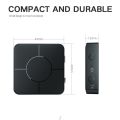 【3C VictoryEagle】2 in 1 Wireless Bluetooth 5.0 Transmitter Receiver Portable Stereo Audio Music Receiver 3.5mm AUX Jack TV Speaker. 