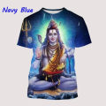 Fashion Men Clothing New Indian Religious Mythology Lord 3D Print T-shirt Personalized Street Unisex Oversized T Shirt Tops. 