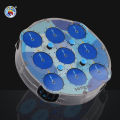 SENGSO Magnetic Magic Clock Magic Cube Puzzle Learning toys for kids Educational Toys Rubik Cube Gift Boxed.