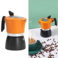 Coffee Maker 150ML Classic Italian Style Aluminum Moka Stove Coffee Maker Hot. 