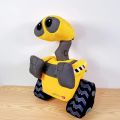 Disney Cartoon 55cm WALL-E vivid robot Plush Toy Wall E Minion Robot model soft Stuffed plush doll toy home decor baby kids gift.