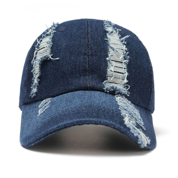 Cool%20Denim%20Baseball%20Cap%20Unisex%20Ripped%20Hole%20Snapback%20Adjustable%20Visor%20Sun%20Hat%20Outdoor%20Men%20Women%20Casual%20Hip%20Hop%20Hats%20Streetwear%20-%20Image%202
