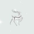 Brooch men's high-end suit corsage 2024 new trendy brand elk metal badge simple style pin accessories.