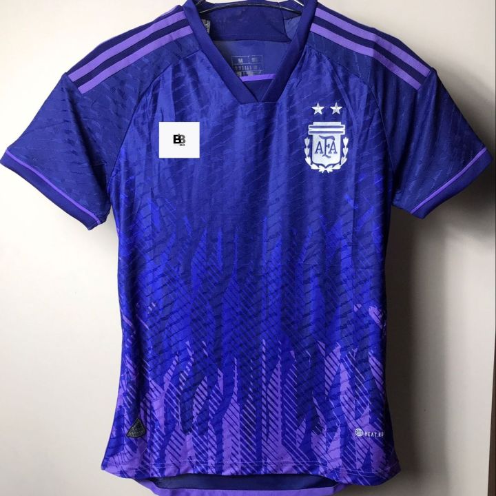 Argentina 2022 World Cup Away Jersey Player Edition Short Sleeves Qatar 2022 - Argentina Jersey 2022 World Cup