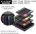KALOUR Premium Water Color Pencil Set of 72 Colors.