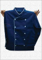 Men Women Chef Coat or Jacket Waiter Apparel Wear for Cafe restaurant With Full Sleeve Black,White, Navy-Blue and Meroon Colourss.