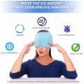 Migraine Relief Hat headache hat Gel Hot Cold Therapy Ice Cap For Relieve Pain Ice Hat Eye Mask Pain Relief Stress Pressure 360°.