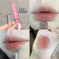 Gege bear Pink Rabbit Solid Lip Gloss, Watery Moisturizing Solid Lip Balm, Makeup Lookout Lipstick, Lipstick, Lipstick. 