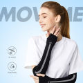 New Anti-UV Ice Silk Arm Sleeves Sunscreen Fingerless Gloves Bicycle Arm Sleevs.