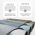 Bathroom Anti-slip Mat Diatom Mud Super Absorbent Pad Nordic Style Toilet Floor Mat Soft Diatomite Quick Drying Bathroom Carpet. 