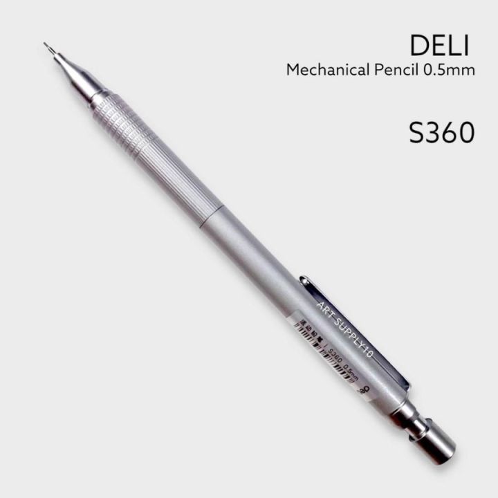 Deli%20S360%20Metal%20Body%20Graph%20gear%20mechanical%20pencil%200.5m%20-%20Image%203