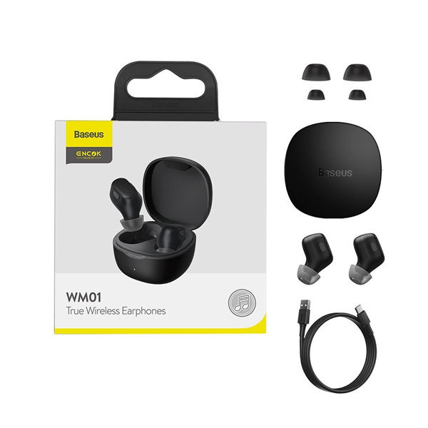 Baseus Encok WM01 TWS True Wireless Bluetooth Earbuds