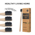 New Bamboo Toothbrush for Adult,Biodegradable Toothbrush Extra Soft Bristles,10000 Soft Natural Bristle Toothbrush Oral Hygiene. 