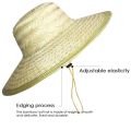 Classic-Straw Hat Handmade Fisherman Cap Sun-proof Visor-Cap Summer Farmer Cap.