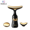 【Nice Day Toy Findings Store
】（NEW） 3 IN 1 Face Lifting Massager Neck Firming Eye Massage Skin Fine Lines Beauty Tools Skin Lifting Tightening Device Skin Care Tool. 