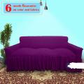3 seater Turkey Elastic Sofa Cover purple colour. 