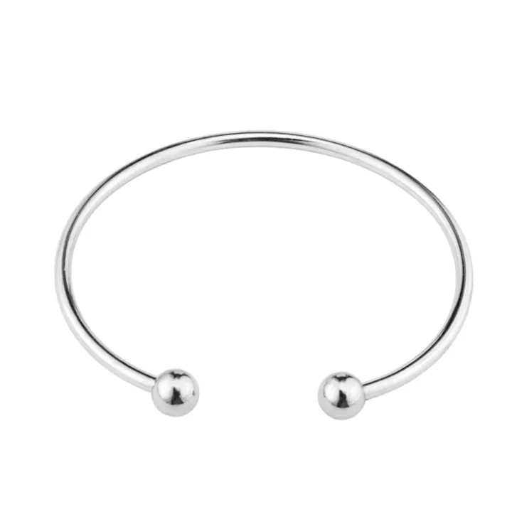 REGELIN%202pcs/lot%20Unscrew%20European%20Adjustable%20Cuff%20Open%20Bangles%20for%20Women%20Expandable%20Wire%20Bangles%20Bracelets%20With%20Bead%20Charms%20-%20Image%207