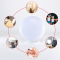 GC Therapy Lamp Round Sad Night Light UV Free Daylight 5 Levels Brightness Adjustable 4 Timers And Memory Function Light For Blue Mood. 