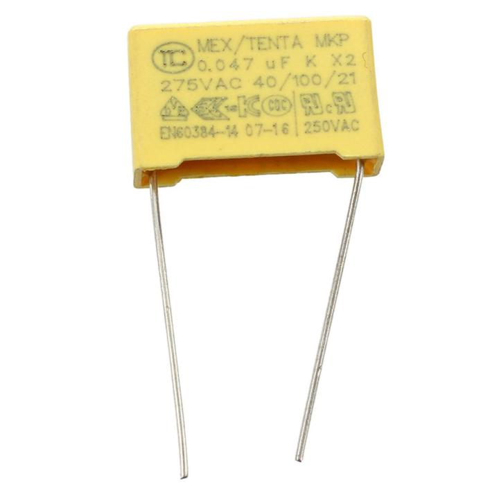 10pcs 250V 47nF 0.047uF 10% Polypropylene Film Safety Capacitor