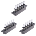 3X Range Hood Keyboard Switch Kitchen Range Hood Pushbutton Switch for Various Household Appliances.