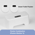 Toilet Flusher Toilet Flushing Sensor Automatic Toilet Flush Button +2 X Transmitter. 