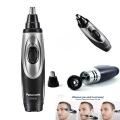 Panasonic ER-430K Nose Trimmer Ear Hair Vacuum Wet Dry Beauty Trim Removal for Men Women. 