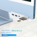 USB C 3.2 10Gbps USB C Hub USB Splitter Hub with 2 USB A Port(10Gbps), Type-C Port(10Gbps). 
