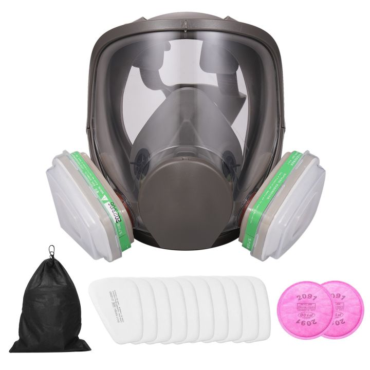 6800 full face respirator 18 in 1 multifunctional hood