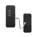Fridge Lock, Refrigerator Lock, Keyless One-Click Access, Customizable Password, Child Safety Combination Lock Black Easy to Use. 