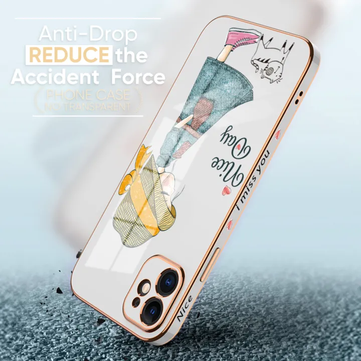 For%20Redmi%20Note%209%20Back%20Cover%20Luxury%206D%20Plating%20Lovly%20Girl%20Side%20Pattern%20Soft%20Silicone%20Square%20Mobile%20Phone%20Case%20-%20Image%209