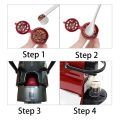 Coffee Filter Coffee Capsules Cup Reu For  4PCS With Spoon Brush. 