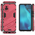Vantime for Vivo V21e Case Kickstand Ultra Thin Shockproof Matte Back Cover. 