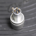 Aluminum Alloy Type Headshell Socket Connector 24K Gold Plated Pin for Turntable SL Series VinylPlayers, Easy to Use. 
